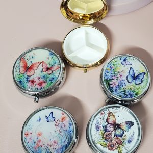 Pastillero "Mariposas"