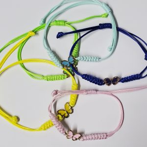 Pulsera "Mariposa Cordón"