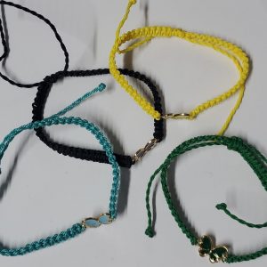 Pulsera "Mariposa Trenza"