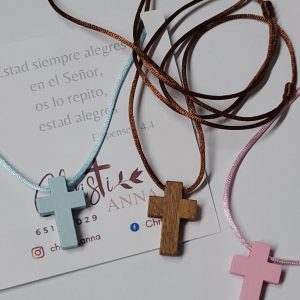 Cordón cuello "Cruz Madera"