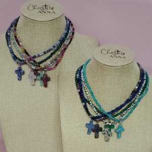 Collar "Piedras colores"